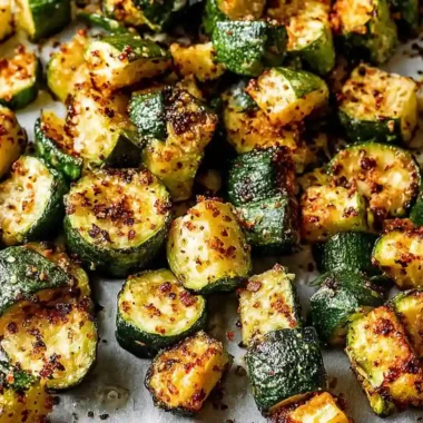 Crispy Air Fryer Zucchini: The Ultimate No-Fail Guide 4 Crispy air fryer zucchini bites with golden brown coating on parchment paper