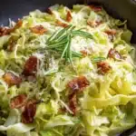 Amazing Easy Cabbage Dumplings Recipe 5 Creamy pasta with bacon, cheese, and rosemary, a savory and comforting meal, much like traditional cabbage dumplings.